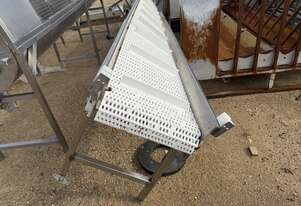 Conveyor Belt type 480mm wide x 4.9m long x 900mm high