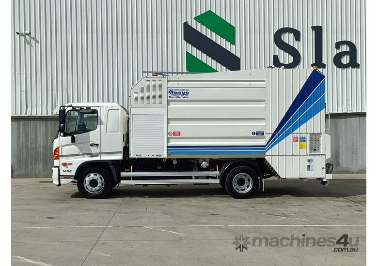 caption 2018 Hino 500 1426 4x2 Bin Washing Truck