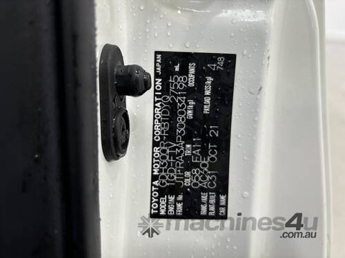 caption 2021 Toyota Hiace Van (Diesel) (Auto)