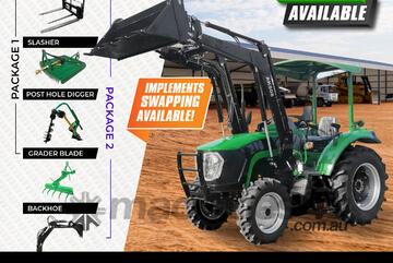 AgKing - 65HP Tractor ROPS FEL - PACKAGE DEALS