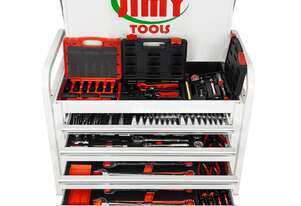 357 Piece Magnum 5 Drawer Field Service Truck Kit (White)