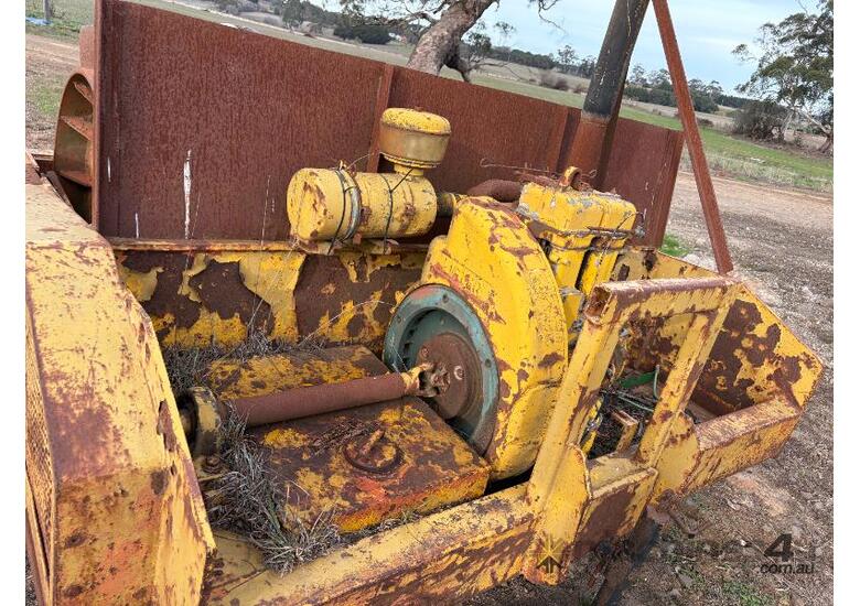 caption Coates 8 tonne ST Vibrating Sheep Foot Roller