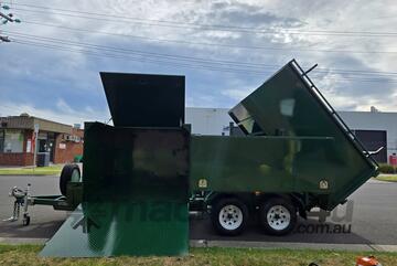8x5 Lawn Mowing Tipper trailer