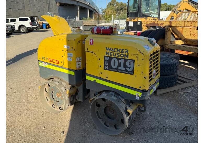 Wacker Neuson Remote Control Trench Roller