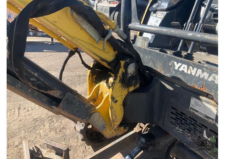 caption Yanmar VI017 Excavator (Rubber Tracked)