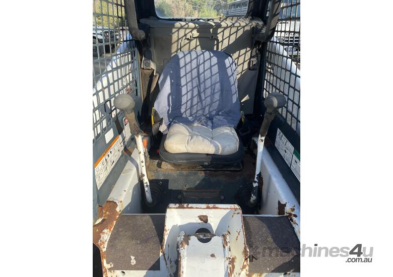 caption Bobcat 753 Skid Steer Loader