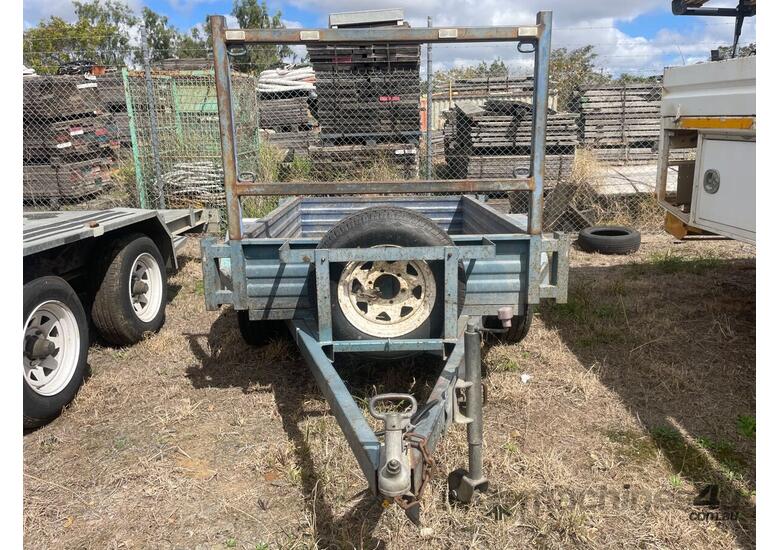 1994 Nathan Trailers Single Axle Box Trailer