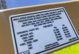 2004 Caterpillar 16H Motor Grader