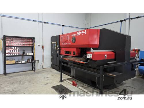 AMADA PEGA 244 Turret Punch Press with Full Tooling Package