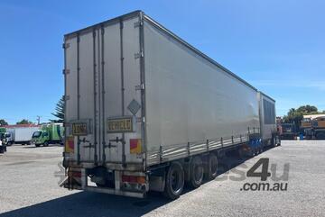 2003 Maxitrans ST3 Tri Axle Drop Deck Curtainsider A/B Combination