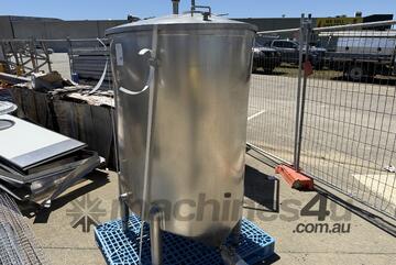 Tank SS Elliptical 1.2m x 900mm x 1.2m high overall 1.8m high