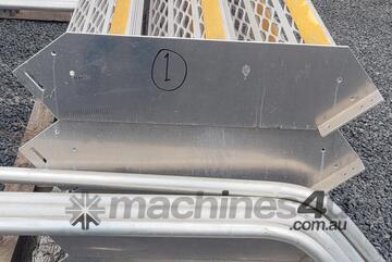 Pallet of Aluminium Steps and Hand Rails