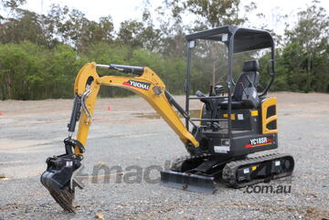 Yuchai U18 1.85ton Pro series mini excavator with hydraulic hitch