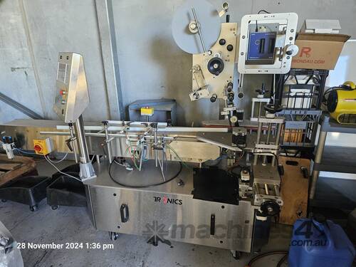 Aldus-Tronics S3S(ax) S3 Labelling Machine 240V Production Line Label Applicator