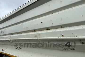 2001 J SMITH & SONS JSDT-3-20 Tri-Axle Dog Tipper Trailer