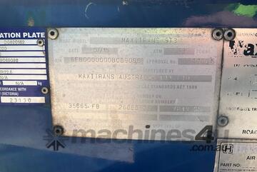 2015 Freighter Maxitrans ST-3 Tri Axle Skel Trailer