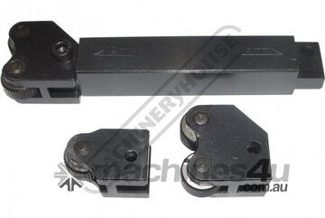 Knurling Tool Holder Kit Diamond & Straight Knurl Heads Fine & Medium Knurl