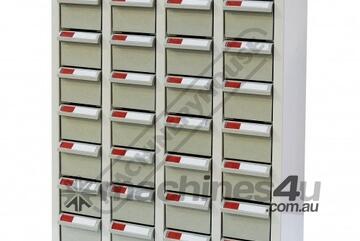 PTB-32 Parts Storage Bins 32 Bins - 466 x 222 x 642mm