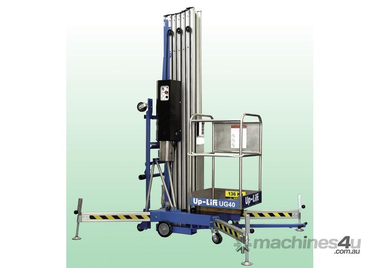 caption Up Lift UG20DC Vertical Man Lift