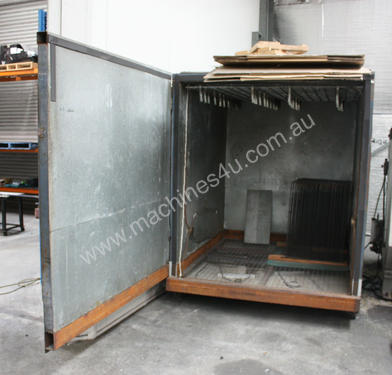Curing Oven 1680 x 1950 x 1910 fitted with 32amp