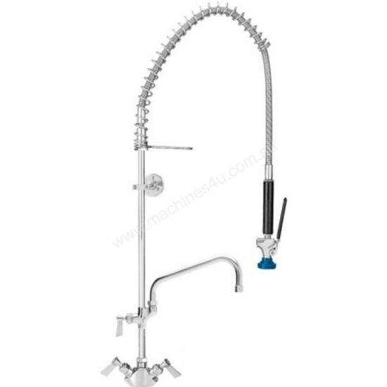 caption NEW DECK MOUNTED PRE RINSE UNITS WITH FAUCET