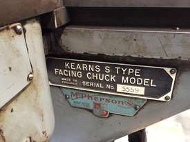 Used Kearns Facing Chuck Model Borer - picture0' - Click to enlarge