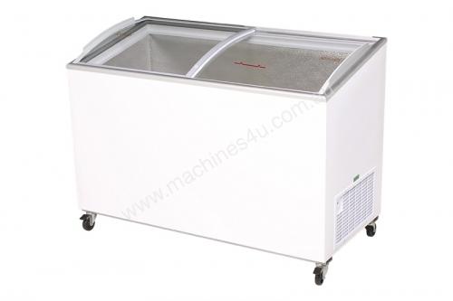 Top Curved Glass Chest Freezer