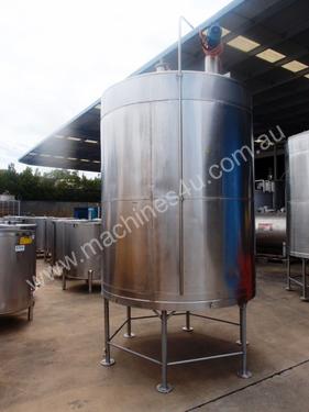 Stainless Steel Mixing Tank - Capacity 5,000 Lt.