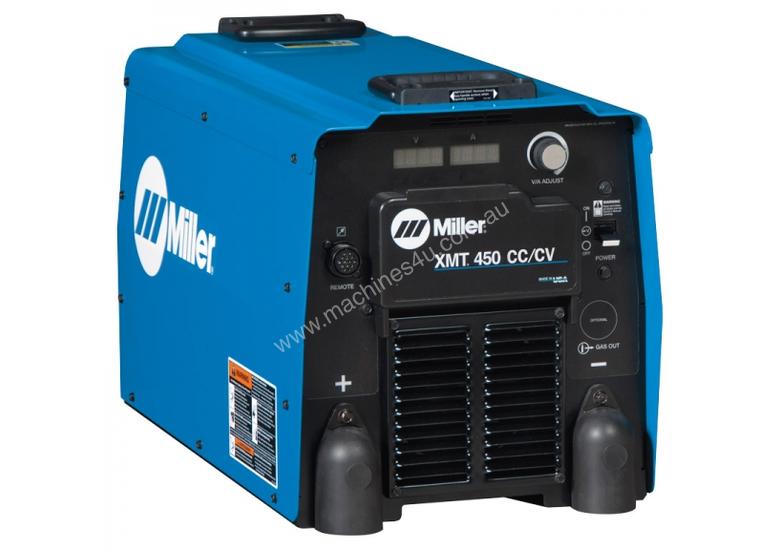 caption Miller XMT 450 Multi-Process Welder