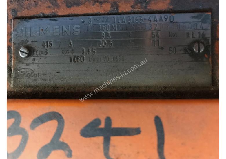 caption 15kw 4 pole 1460rpm 415v Siemens AC Electric Motor