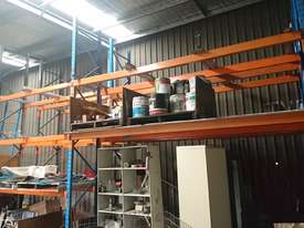 Dexion double deep, 3 pallet wide racking - picture0' - Click to enlarge