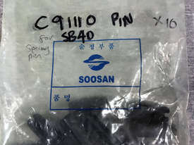 C91110 Spring pin for Soosan SB40 - picture0' - Click to enlarge