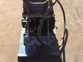 Used Impact Compaction Plate Attachment to suit 8T Excavator - picture1' - Click to enlarge