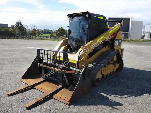 2016 Caterpillar 289D Rubber Tracked Enclosed Compact Track Loader in Auction
