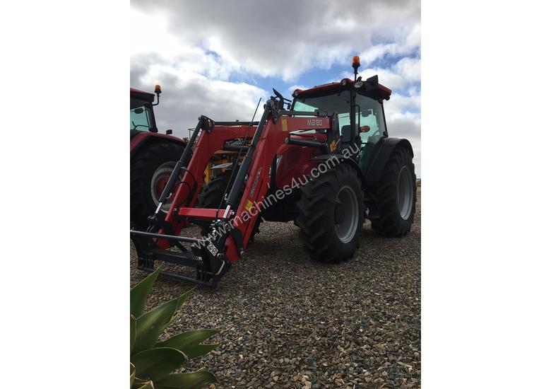 caption McCormick Tmax 100 Tractor with Loader