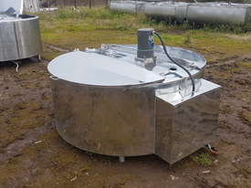 STAINLESS STEEL TANK, MILK VAT 950 LT - picture1' - Click to enlarge