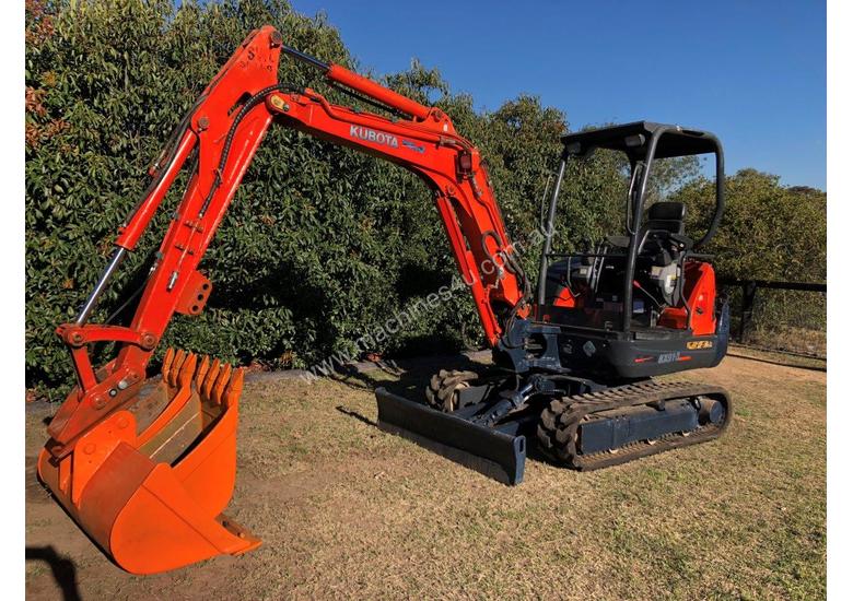caption SOLD---Kubota KX91-3 Super Series 2 Excavator 3.2Ton
