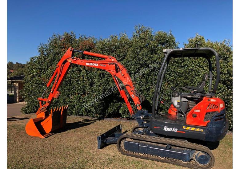 caption SOLD---Kubota KX91-3 Super Series 2 Excavator 3.2Ton