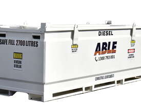 Able Fuel Cube Bunded 3,000 Litre (Safe Fill 2,700 Litre) - picture0' - Click to enlarge