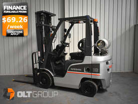 Nissan 1.8 Tonne Forklift 5500mm Lift Height LPG Sideshift REDUCED from $15,900 - picture0' - Click to enlarge