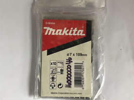 Drill Bit 7mmØ HSS Makita Tools Jobber Pack of 10 D-06454 - picture1' - Click to enlarge