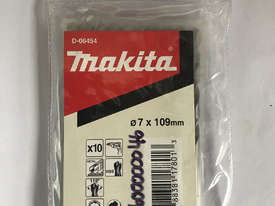 Drill Bit 7mmØ HSS Makita Tools Jobber Pack of 10 D-06454 - picture2' - Click to enlarge