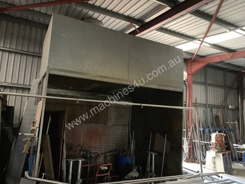 Spray Booth, dry filter type