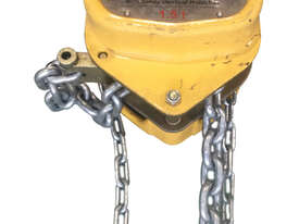 Tuffy Lift Block and Tackle Chain Hoist 1.5 Tonne x 3mtr chain  - picture0' - Click to enlarge