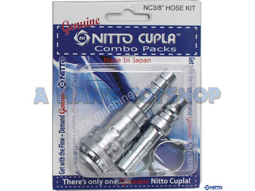 AIR FITTING ONE TOUCH 3/8 HOSE KIT NITTO