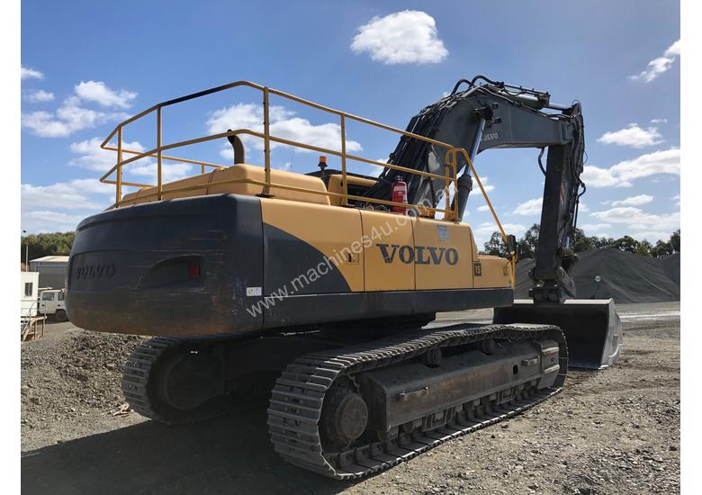 caption Volvo EC460BLC Excavator