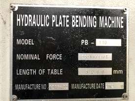Used Metalmaster PB-110 Press Brake - picture2' - Click to enlarge