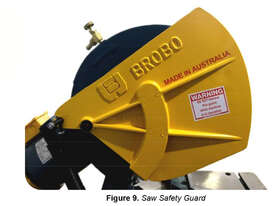 Brobo Waldown Cold Saw SA350 Metal Cutting 415 Volt 20-100 RPM Semi Automatic PN 9910040 - picture2' - Click to enlarge