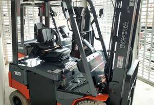 ACTIVE FORKLIFTS - Toyota Electric Forklift New 2013 Model 1.8 Ton 4.5m Lift Container mast 4 wheel