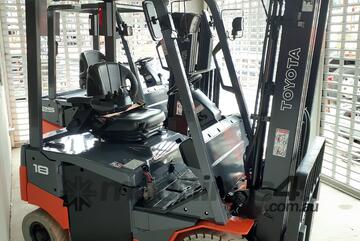 ACTIVE FORKLIFTS - Toyota Electric Forklift New 2013 Model 1.8 Ton 4.5m Lift Container mast 4 wheel ACTIVE FORKLIFTS - Toyota Electric Forklift New 2013 Model 1.8 Ton 4.5m Lift Container mast 4 wheel